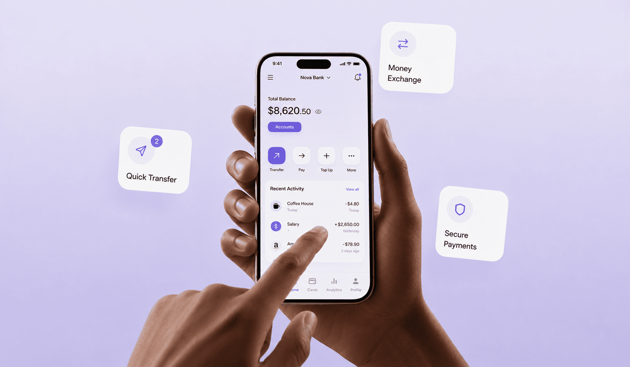 Nova Bank — Digital Banking Experience