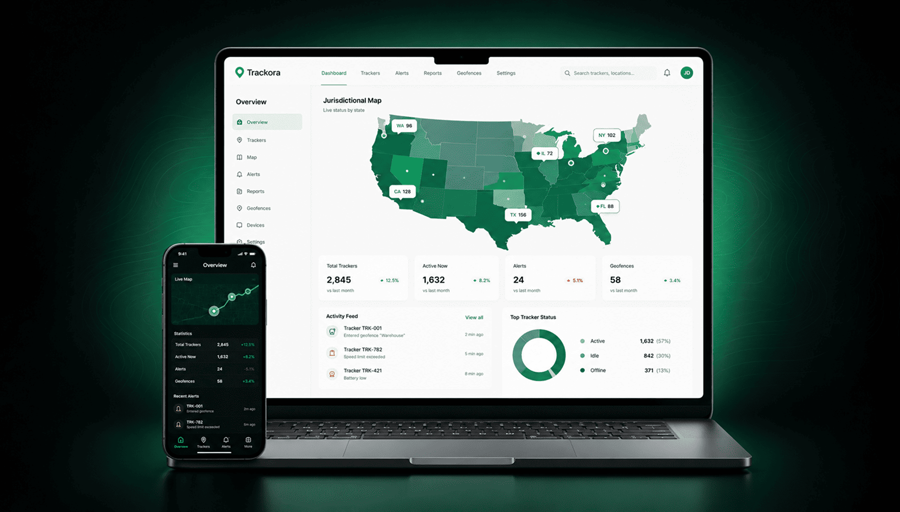 Trackora — Fleet & Asset Tracking Platform